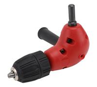 Cintreuse D'angle pour Perceuse Auto-serrante 90 Degrés, Acier | Petits Espaces, Usage Simple sur Équipements et Architectures Électroniques, Plastique Rouge, Antirouille