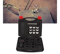 Cintreuse d'anneaux de bijoux , outil de cintrage d'anneaux de taille précise Cintreuse d'anneaux de dureté élevée en acier inoxydable facile à utiliser pour le bricolage de bijoux pour les