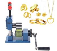 Cintreuse d'anneaux, outil de cintrage pour bagues de cuillère, cintreuse en métal, machine à cintrer à manivelle pour bracelet, machine à rouler manuelle, outils de bricolage de bijoux