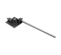 Cintreuse d'armature 1 à 14 mm - Machine à cintrer manuelle pour barres de fer - Outil à main en métal - Dispositif de pliage pour acier rond - Acier de renforcement - Fer plat