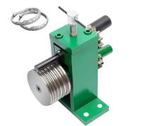Cintreuse de bagues à bijoux, outil de laminage manuel avec base lisse et engrenage de transmission, kit de formage de presse en métal multifonctionnel pour la fabrication de bijoux