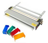 Cintreuse de bandes en plastique acrylique, machine à cintrer à chaud avec positionnement angulaire, longueur et largeur réglables pour acrylique, plexiglas, PVC, PC, ABS, PP