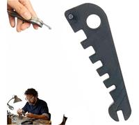 Cintreuse de bras professionnelle pour réparation de lunettes, ajusteur de courbure multifonction pour bras et plaquettes de nez, outil de serrage facile pour la maison et l'utilisation optique (noir)