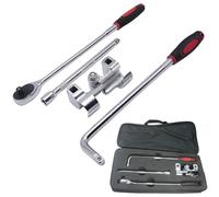 Cintreuse de câble CCD manuelle, applicable aux câbles 10 KV, pour plier des câbles carrés de 35 à 240 degrés, outil de pliage de câbles portable, design réglable, angle de flexion 0-90°, avec sac en