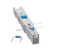 Cintreuse de câbles pour résistances, condensateur de diode, outil de formage, dispositif de cintrage de composants électroniques, cintreuse de résistances, centrage de précision pour le pliage des