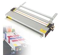 Cintreuse de chauffage acrylique en PVC avec calibrage et angles réglables pour matériaux acryliques, PVC, PC, ABS et PP