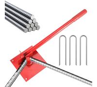 Cintreuse de métal - façonneuse d'angle portable, poste de travail en fer de précision ; Poignée de point d'appui industrielle ; Tige de renfort compacte | Utilitaire de fabrication polyvalent pour le