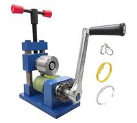 Cintreuse de Métal Machine à cintrer les bracelets manivelle, machine de formage rouleaux manuelle, laminage presse bijoux en or et argent faire soi-même