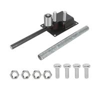Cintreuse de tubes en acier, diamètre flexible 4 à 14 mm, cintreuse d'armature manuelle avec poignée, cintreuse en métal, outil de cintrage pour barres d'armature, outil de pliage pour bricolage et