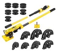 Cintreuse de tubes manuelle, 14 formes de pliage pour tubes de 10 à 25 mm, angle de flexion 0 à 180 °, pour tuyaux en cuivre, aluminium et acier inoxydable, pour l'artisanat et le bricolage