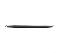 Cintreuse de tuyau à ressort pour conduit en PVC 16 mm, 20 mm, 25 mm, 32 mm en acier à haute teneur en carbone, outil de cintrage de tube électrique noir, longueur 40 cm (25 mm)
