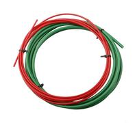 Cintreuse de tuyau en cuivre pour climatisation, kit de pliage en plastique PE avec bande en caoutchouc résistant intégrée pour tubes en cuivre de 6,35 mm (rouge) et 0,95 cm (vert)