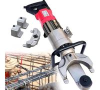 Cintreuse électrique en acier pour barres d'armature de 4 à 22 mm, pliage en 3 secondes de 0 ° à 90 °, avec boîte de rangement