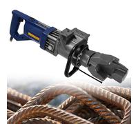 Cintreuse électrique pour barres d'armature 900W/1200W, cintreuse hydraulique pour barres d'armature de 6 à 22 mm. Angle de cintrage de 0° à 130° en 5 secondes. Boulon de positionnement inclus. Cint