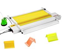 Cintreuse en acrylique pour chauffage de feuilles en PVC - Longueur réglable, température de 0 à 85 ℃, épaisseur de 1 à 6 mm, angle réglable pour un pliage efficace des bandes acryliques
