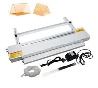 Cintreuse en plastique acrylique pour chauffage, machine à cintrer portable avec angle réglable de 0 à 90 ° pour 1-6 mm PVC/PC/ABS/PP - Options de 30/60/120 cm
