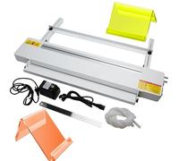 Cintreuse en plastique acrylique PVC, épaisseur 1 mm-6 mm, chauffage de cintreuse de bande acrylique, machine à cintrer à chaud de feuille acrylique 0 à 90 °, température de 0 à 100 ℃(60CM/23.6in)