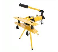 Cintreuse hydraulique manuelle avec 6 matrices, angle de courbure max 90°, plage de courbure de 13 à 34 mm, course de travail de 150 mm pour un pliage efficace des tuyaux