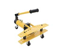 Cintreuse hydraulique manuelle intégrée de 1 pouce, outils cintrage tubes en acier galvanisé, conception piston haute et basse pression Appareil de multiplication forcée