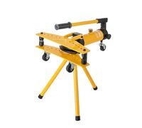 Cintreuse hydraulique manuelle pour tuyaux de 13 à 34 mm - Capacité de 10 tonnes avec kit de 6 matrices pour cintrage de tubes en acier et cuivre