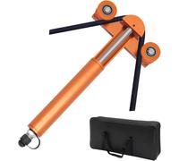 Cintreuse hydraulique portable professionnelle câbles et tubes, angle de 0 à 180°, avec sac de transport fils de fer