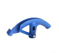 Cintreuse manuelle de 2,5 cm pour tubes en cuivre et aluminium, outil de cintrage de tubes en acier au carbone pour tuyaux d'eau et de gaz, tailles 1,5 cm, 3/4" 1" (lot de 1), bleu