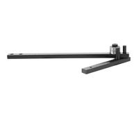 Cintreuse manuelle de barres d'armature universelle 0-180° pour l'assainissement et le chauffage, diamètre maximum flexible de 10 mm, idéale pour les projets de construction et de CVC