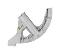 Cintreuse manuelle en fonte d'aluminium pour tuyaux EMT de 1,27 cm avec tête de pliage manuelle et marquages d'angle en relief pour un pliage précis, y compris un rayon intérieur de 6 degrés