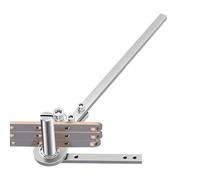 Cintreuse manuelle en métal - Outil de plaque en acier, appareil de cintrage avec angle réglable, équipement de travail des métaux avec construction robuste, outil d'atelier pour les amateurs de