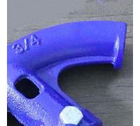 Cintreuse manuelle portable en acier pour tubes de 1,6 cm, 1,9 cm, 2,5 cm, 3,2 cm - Outil de cintrage durable pour tuyaux en cuivre et aluminium, jusqu'à t(3/4)