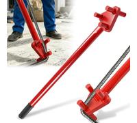 Cintreuse manuelle pour barre d'acier de 1,6 cm, outil de cintrage manuel en métal avec tête inversée, idéal pour les tiges en acier plates et en acier