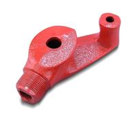 Cintreuse manuelle pour fer galvanisé, cuivre, fil d'eau, construction en acier avec design en forme d'éventail pour un pliage précis, rouge, 15 mm-32 mm