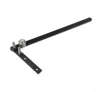 Cintreuse manuelle pour tiges d'établi pour plier des barres plates, rondes et carrées, convient pour les tiges en aluminium et en cuivre de 1 mm à 10 mm de diamètre