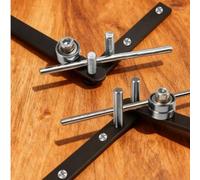 Cintreuse manuelle pour tiges en acier, aluminium et cuivre (acier de 1 à 6 mm/10 mm non ferreux), pliage à 180°, construction en acier inoxydable
