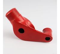 Cintreuse manuelle pour tube en fer galvanisé, cuivre, eau et fil, 15/20/25/32 mm, outil à main en acier avec design en forme d'éventail, rouge, 1 paquet (20 mm)