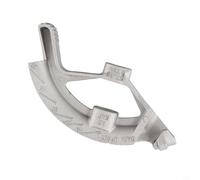 Cintreuse manuelle pour tuyaux de conduits EMT, tête de pliage manuelle en aluminium de 1,27 cm avec repères d'angle en relief 10°, 22°, 30°, 45°, 60°, 90°, construction robuste et légère