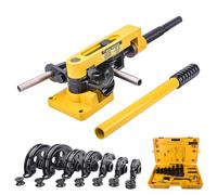 Cintreuse manuelle robuste avec mécanisme à cliquet et plusieurs matrices pour un cintrage précis de tuyaux en cuivre et aluminium