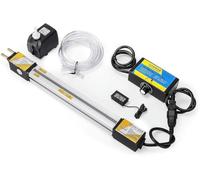 Cintreuse Plastique Professionnelle, Machine à Cintrer Acrylique PVC avec Chauffage et Refroidissement par Eau, 2 Tailles, pour Enseignes, Lettres LED, Vitrines & Aquariums,30cm/12in