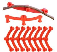 Cintreuses de - Pinces de branches | Cintreuses à 360 degrés pour un entraînement à faible stress, lot de 10 clips de tige réglables pour intérieur et extérieur, serre, orchidée tomate et