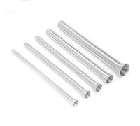 Cintreuses de tubes à ressort, 1/4, 5/16, 3/8, 1/2, 5/8 pouces Kit de cintreuses de tubes en acier super élastique pour tubes en cuivre incurvés, tubes en aluminium, tubes en acier inoxydable à paroi