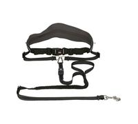 Cintura in vita con guinzaglio con imbottitura colore nero Trixie