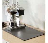 CIOBOAN Tapis de SéChage Vaisselle Absorbant, Tapis D'éGouttement, Tapis Egouttoir pour Bar, séchage Rapide, Vaisselle 49 x 39 cm