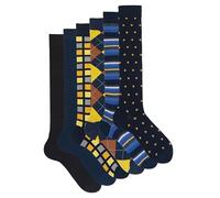 Ciocca Chaussettes Homme Longues Fantaisie Coton Chaud Douces et Confortables - Pack 3/6 Paires Automne Hiver [BOXCW6_MIX4_11_1]