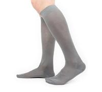 Ciocca Chaussettes longues pour homme, coton 100 % fil d'Écosse - Chaussettes 6 paires - trois tailles - Résistantes, Gris - 6 paires, 42-43