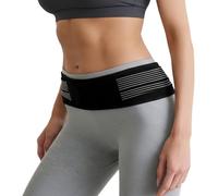 Ciomiliaro Ceinture pour Soutien Lombaire et Bassin,ceinture de Hanche Sacro iliaque,Ceinture Maintien Bassin,idéale pour homme et femme au bureau ou à la maison, aide à soulager l'inconfort(noir)