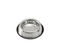 Ciotola in acciaio con bordo in gomma antiscivolo per cani 700 ml Kerbl