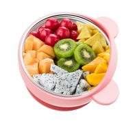 Ciotola Per Bambini - Ciotole Per Bambini Con | Ciotole Con Inclinate Di 15 Gradi | Ciotola Interna In Acciaio Inox | Utensili Pers L'alimentazione Dei, Pers Viaggi, Cene, Spuntini