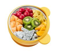 Ciotola Per Bambini - Ciotole Per Bambini Con | Ciotole Con Inclinate Di 15 Gradi | Ciotola Interna In Acciaio Inox | Utensili Pers L'alimentazione Dei, Pers Viaggi, Cene, Spuntini