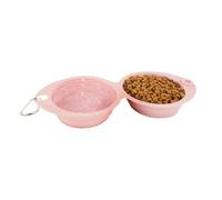 Ciotola per Cani - Ciotola Portatile per L'acqua Del Cane, Ciotolas 2 in 1 Pers Cibo E Acqua | Ciotolas Pieghevole Pers Cuccioli E Gattini, Accessoris Animali Domestici Viaggi, Campeggio E Trekking