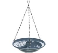 Ciotola per l'acqua, in ceramica, da appendere, 550ml/diametro 26cm, blu Trixie